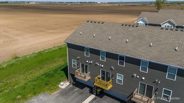 864 Briar Glen Ct, Hampshire, IL 60140 - aerial view of sparsely populated area