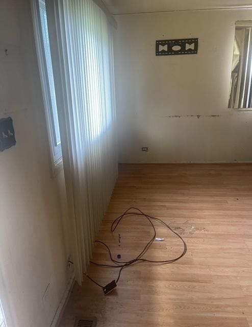 15239 Calitonia Dr, Markham, IL 60428 - empty room with wood finished floors