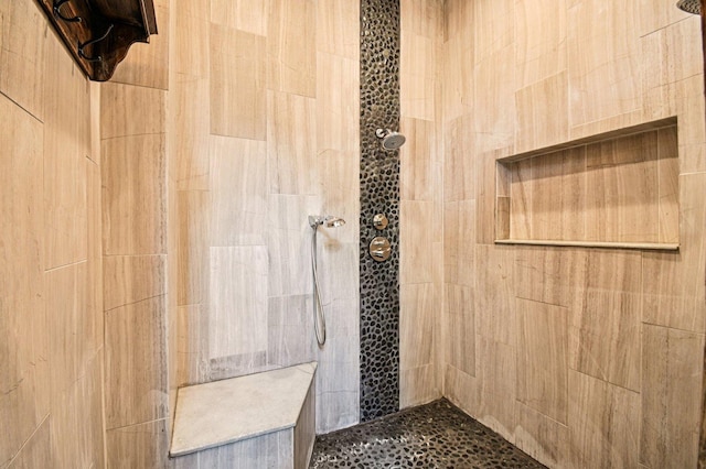 30 S Slusser St, Grayslake, IL 60030 - full bathroom with a tile shower