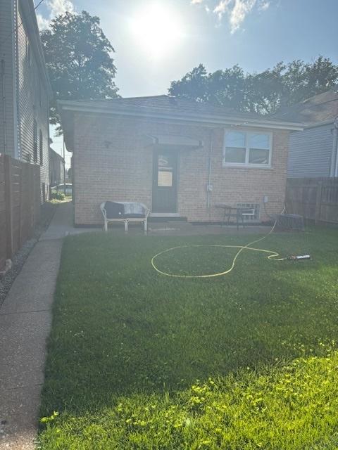 5131 S Latrobe Ave, Chicago, IL 60638 - back of property featuring brick siding