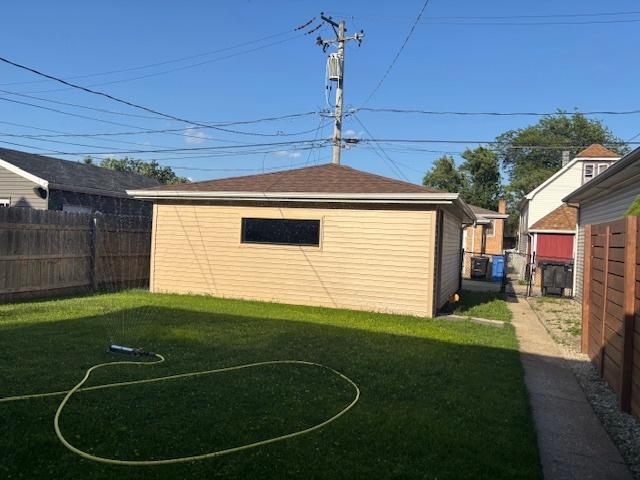 5131 S Latrobe Ave, Chicago, IL 60638 - view of fenced backyard