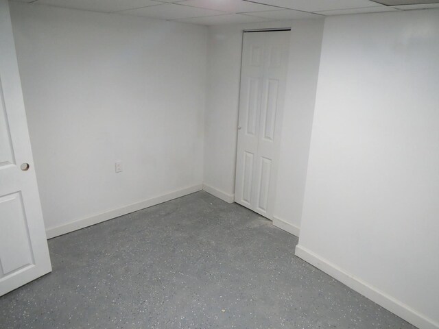 7120 S Eberhart Ave, Chicago, IL 60619 - empty room featuring a paneled ceiling