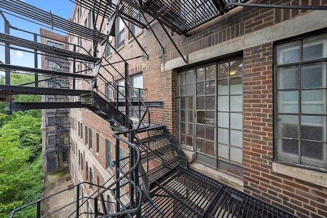3017 E 78th St Unit 4B, Chicago, IL 60649 - wooden deck featuring stairway