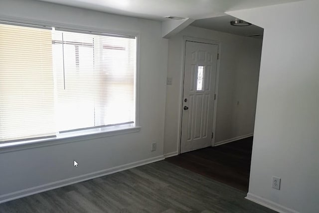6084 S 75th Ave, Summit, IL 60501 - foyer entrance featuring healthy amount of natural light and dark wood finished floors
