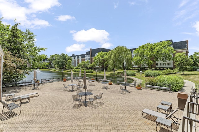 50 Lake Blvd Unit 627, Buffalo Grove, IL 60089 - view of community featuring a water view