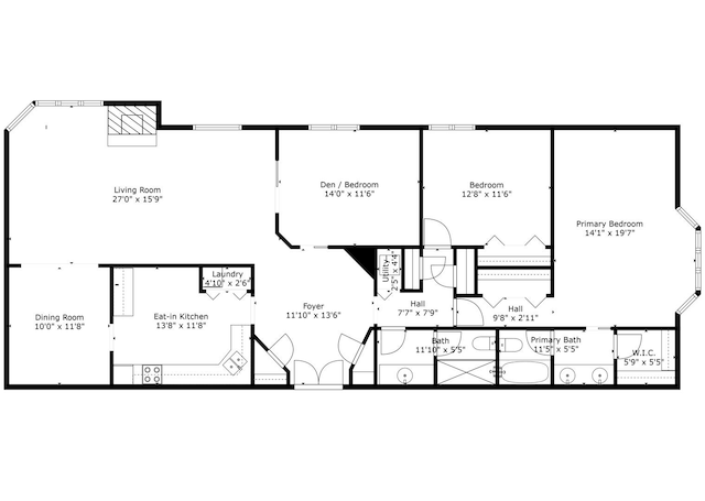 50 Lake Blvd Unit 627, Buffalo Grove, IL 60089 - view of floor plan / room layout