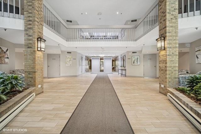 1280 Rudolph Rd Unit 1K, Northbrook, IL 60062 - lobby featuring a high ceiling