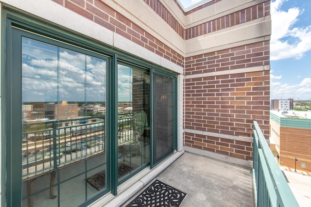 750 Pearson St Unit 904, Des Plaines, IL 60016 - balcony featuring a view of city