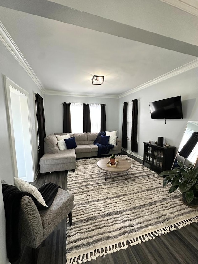 3708 N Oketo Ave, Chicago, IL 60634 - living area with ornamental molding and baseboards