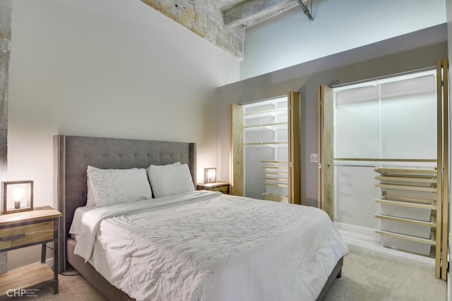 20 N State St Unit 909, Chicago, IL 60602 - bedroom with carpet flooring and a towering ceiling