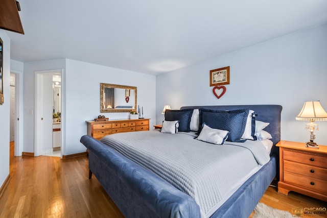 6561 W School Ave Unit 305C, Chicago, IL 60634 - bedroom with wood finished floors