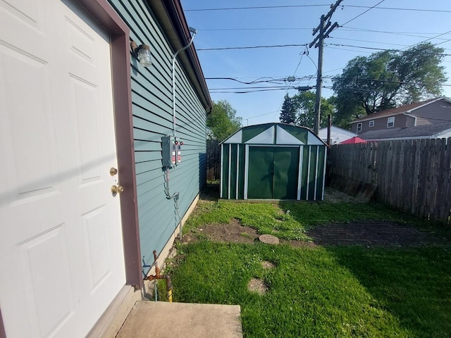 4421 W 87th St, Hometown, IL 60456 - view of yard with a storage shed