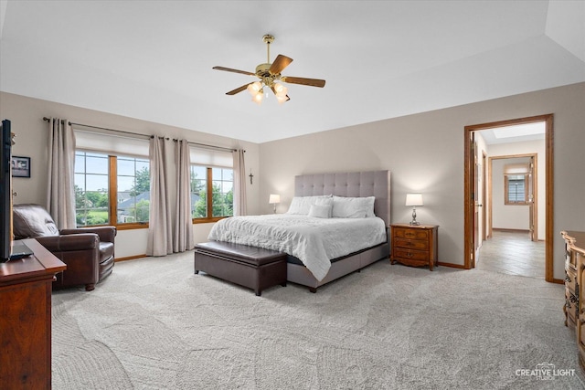 10660 Great Egret Dr, Orland Park, IL 60467 - carpeted bedroom with baseboards and a ceiling fan