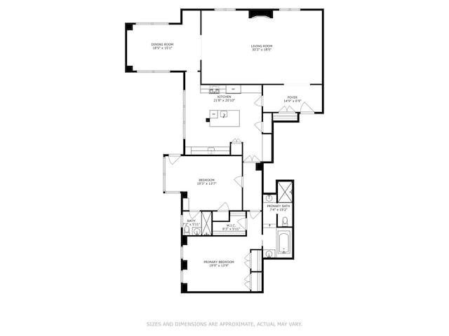1550 N State Pkwy Unit 801, Chicago, IL 60610 - view of room layout