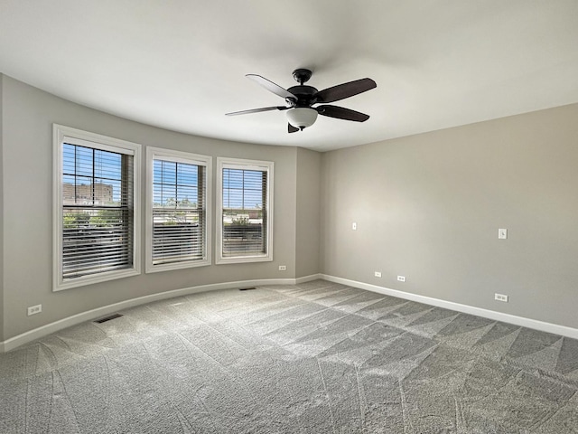15 Busse Hwy, Park Ridge, IL 60068 - empty room featuring a ceiling fan and carpet floors
