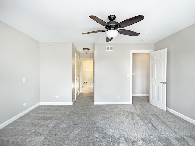15 Busse Hwy, Park Ridge, IL 60068 - unfurnished bedroom with carpet flooring and ceiling fan