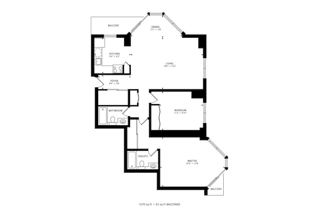 33 W Delaware Pl Unit 13A, Chicago, IL 60610 - view of floor plan / room layout