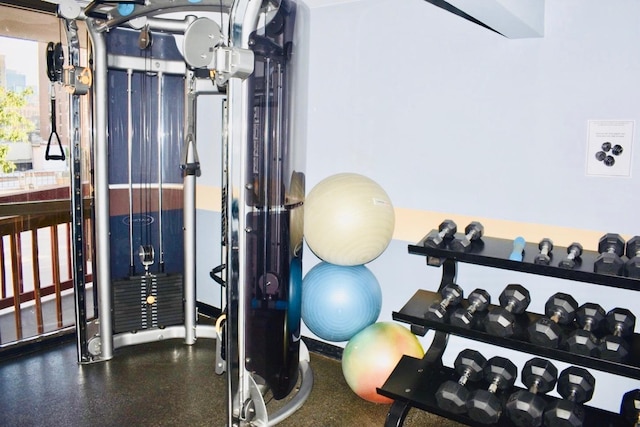 33 W Delaware Pl Unit 13A, Chicago, IL 60610 - view of workout area