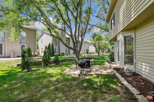 2330 Worthing Dr, Naperville, IL 60565 - view of grassy yard with a patio area