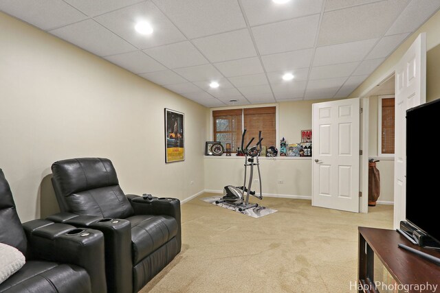 4 Shadow Creek Ct, Lake In The Hills, IL 60156 - workout area with light colored carpet and recessed lighting