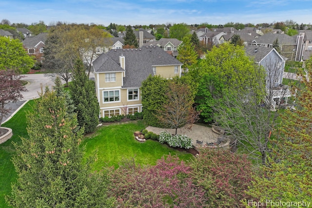 4 Shadow Creek Ct, Lake In The Hills, IL 60156 - aerial perspective of suburban area