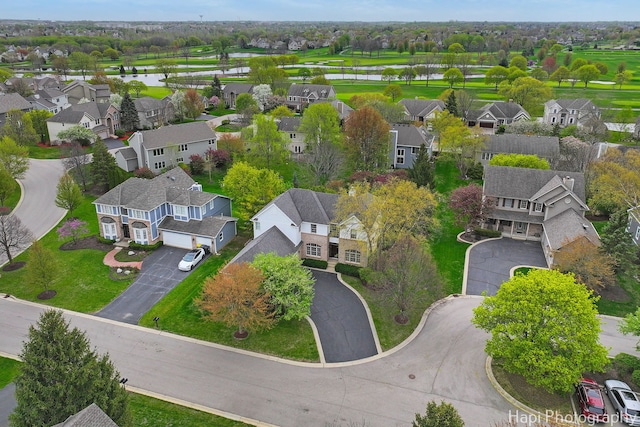 4 Shadow Creek Ct, Lake In The Hills, IL 60156 - aerial view of residential area with a nearby body of water