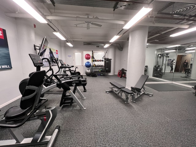 801 S Wells St Unit 303, Chicago, IL 60607 - view of workout area