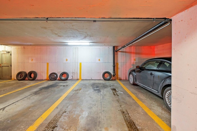 2228 Central St Unit 3, Evanston, IL 60201 - view of parking garage