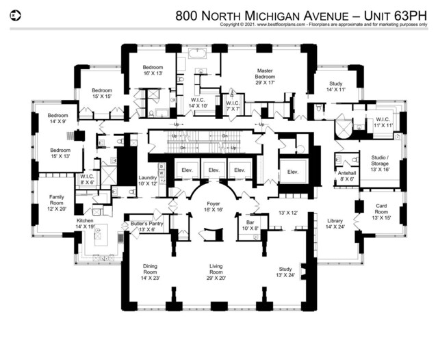 800 N Michigan Ave Unit 63Ph, Chicago, IL 60611 - photo 32
