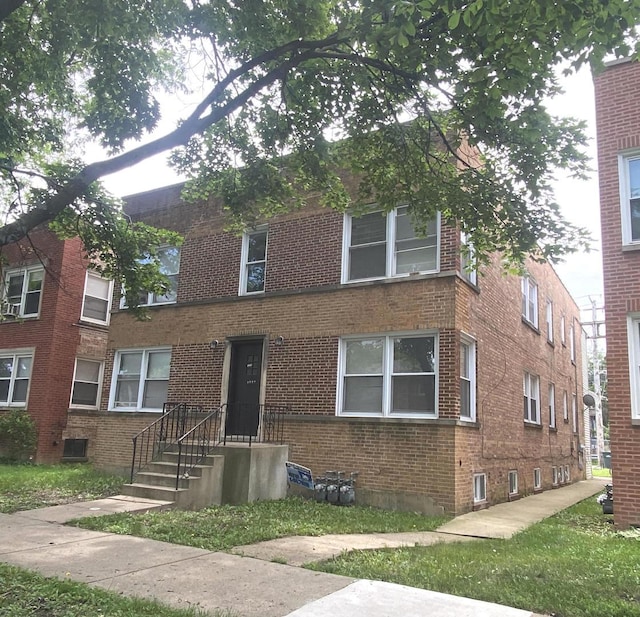 4907 Hull St, Skokie, IL 60077 - view of front facade with brick siding