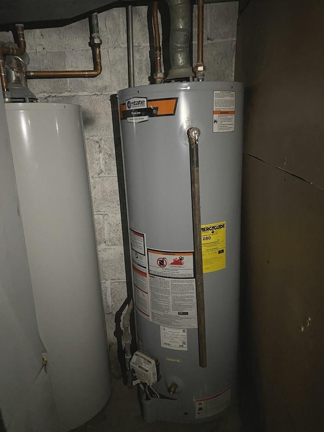 4907 Hull St, Skokie, IL 60077 - utility room featuring water heater