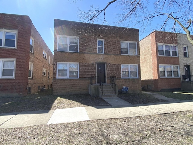 4907 Hull St, Skokie, IL 60077 - view of front of property with brick siding