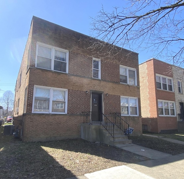 4907 Hull St, Skokie, IL 60077 - view of front facade with brick siding