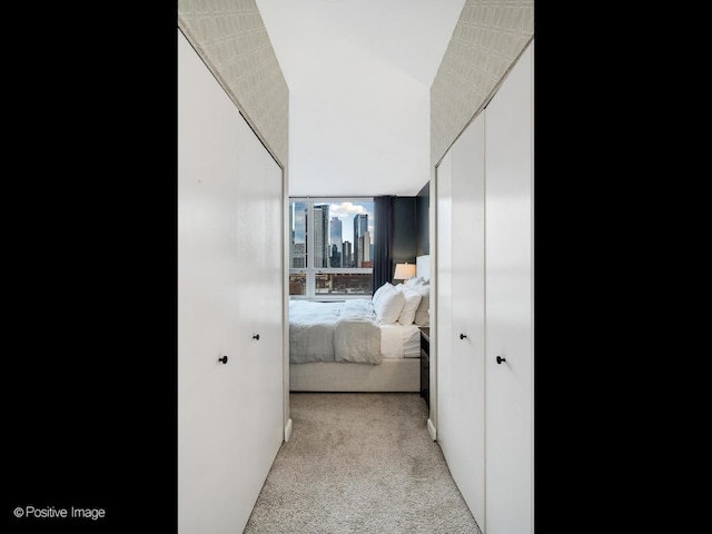 421 W Huron St Unit 1005, Chicago, IL 60654 - corridor with light carpet