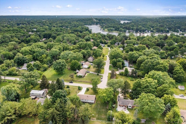 23463 N Meadow Ln, Barrington, IL 60010 - drone / aerial view of a heavily wooded area