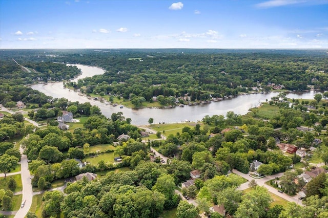 23463 N Meadow Ln, Barrington, IL 60010 - aerial view of a nearby body of water and a forest