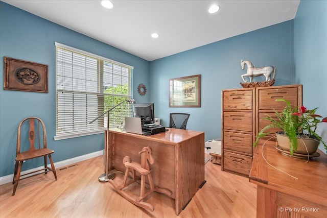 2636 Bainbridge Blvd, West Chicago, IL 60185 - office space featuring light wood finished floors and recessed lighting