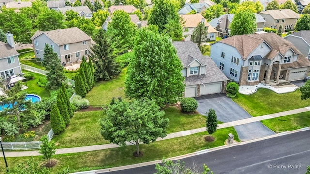 2636 Bainbridge Blvd, West Chicago, IL 60185 - aerial view of residential area