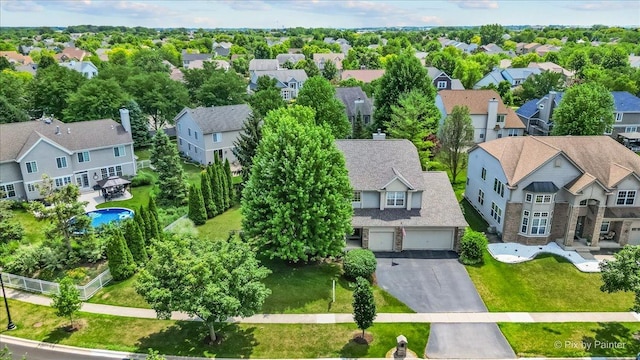 2636 Bainbridge Blvd, West Chicago, IL 60185 - aerial view of residential area