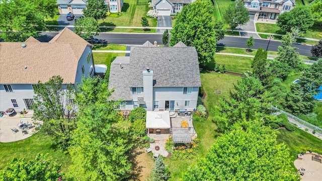 2636 Bainbridge Blvd, West Chicago, IL 60185 - aerial perspective of suburban area