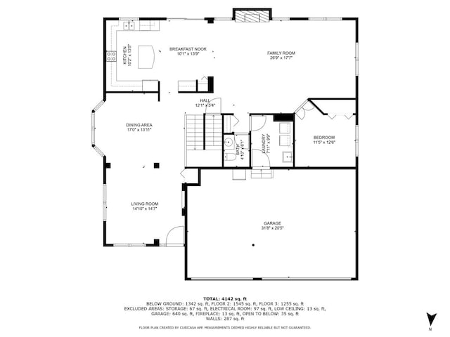 2636 Bainbridge Blvd, West Chicago, IL 60185 - view of home floor plan