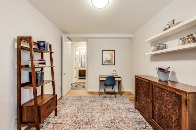 1800 N California Ave Unit 1E, Chicago, IL 60647 - office space with light wood finished floors and baseboards