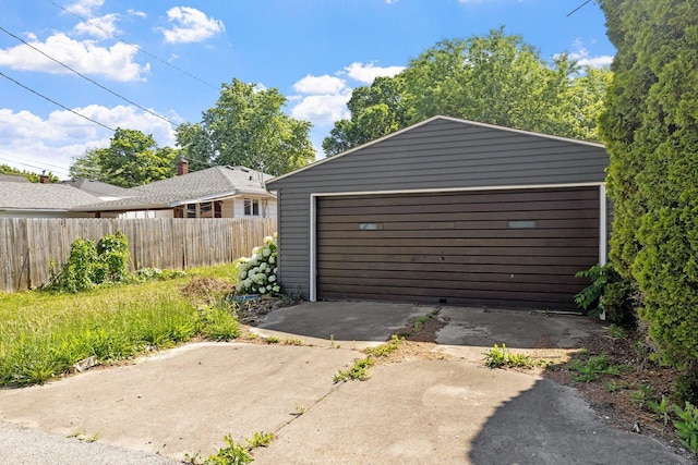 517 N William St, Joliet, IL 60435 - view of detached garage