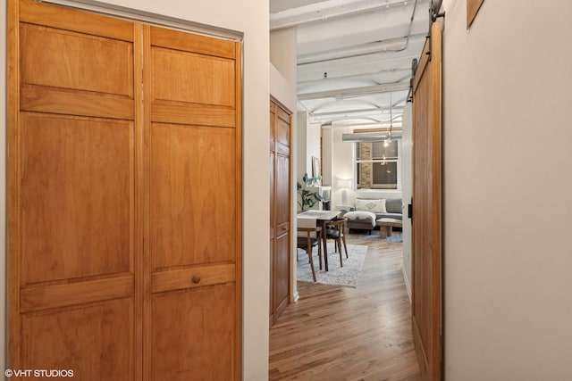 500 S Clinton St Unit 517, Chicago, IL 60607 - corridor featuring wood finished floors