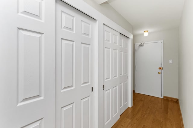 2909 N Sheridan Rd Unit 1601, Chicago, IL 60657 - corridor featuring light wood-type flooring