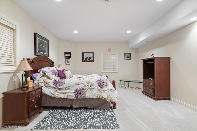17 Ruffled Feathers Dr, Lemont, IL 60439 - bedroom with recessed lighting and light carpet