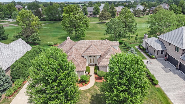 17 Ruffled Feathers Dr, Lemont, IL 60439 - aerial perspective of suburban area