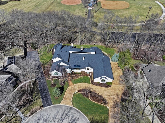 1417 Sherwood Ln, Geneva, IL 60134 - aerial view of property and surrounding area