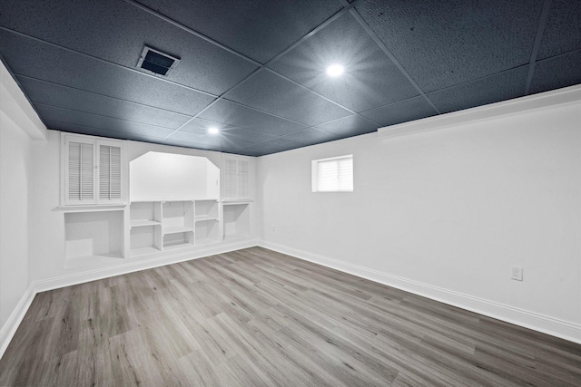 8637 S Honore St, Chicago, IL 60620 - empty room featuring wood finished floors and recessed lighting