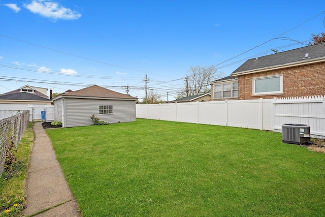 8637 S Honore St, Chicago, IL 60620 - view of fenced backyard